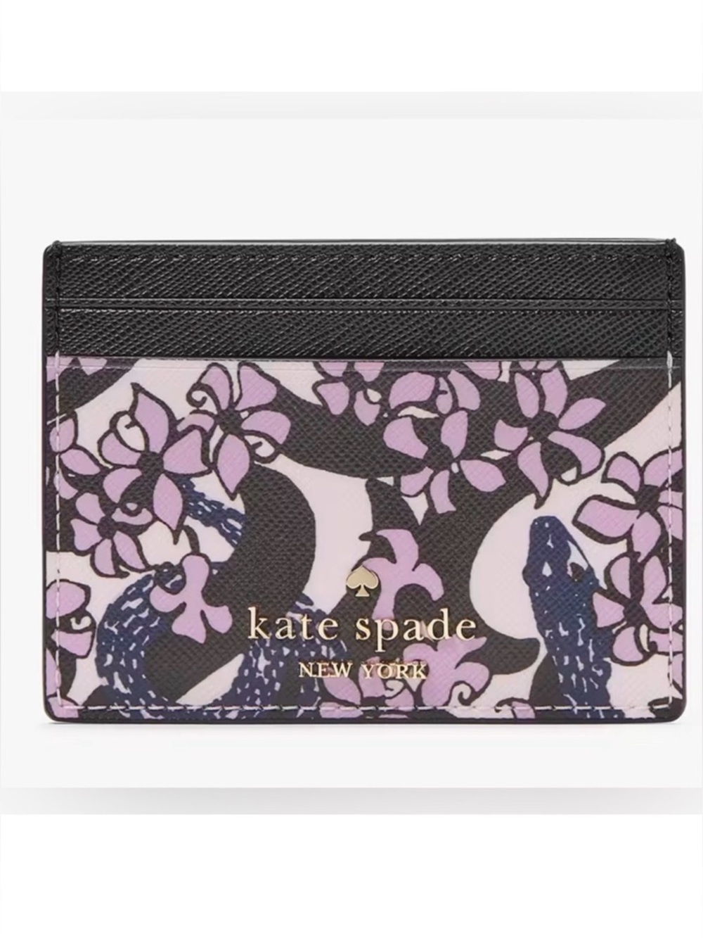 KATE SPADE SNAKE GARDEN SMALL CARD HOLDER - NWT